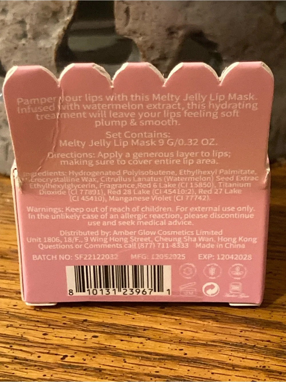 Melty hydrating jelly